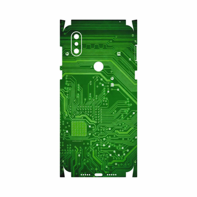 برچسب پوششی ماهوت مدل Green Printed Circuit Board-FullSkin مناسب برای گوشی موبایل شیائومی Mi Mix 3