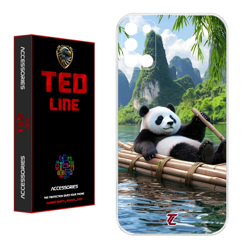 کاور تدلاین طرح پاندا کد 1162 مناسب برای گوشی موبایل سامسونگ Galaxy A31