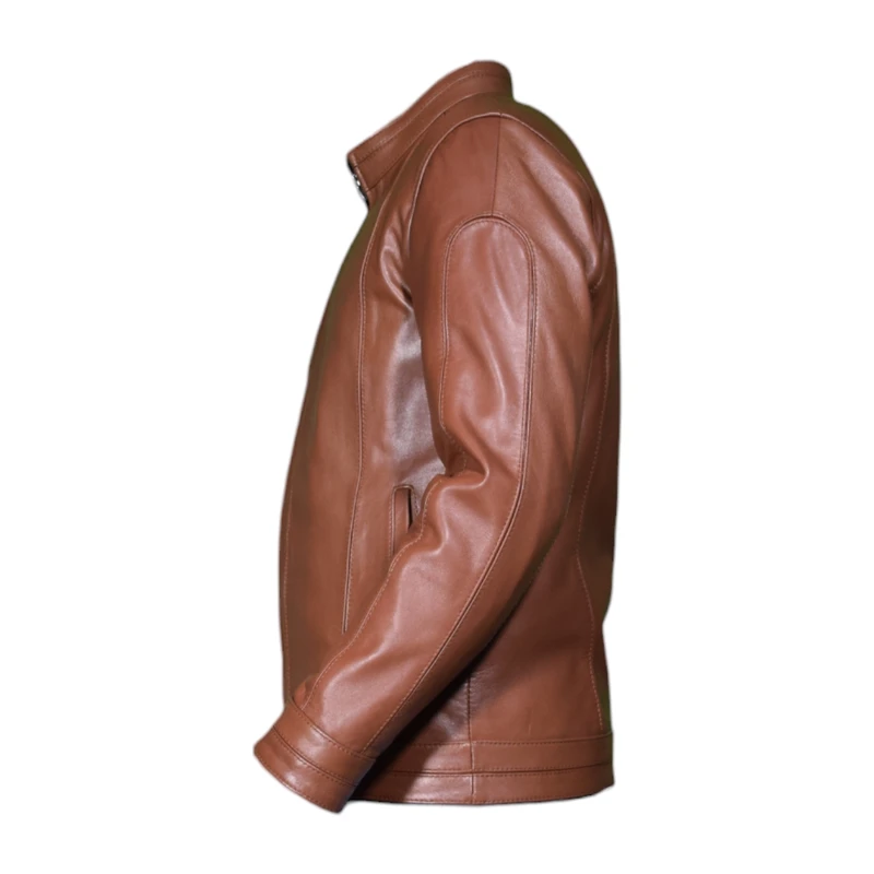 عکس شماره 33 : کت چرم مردانه چرمیران مدل شانون