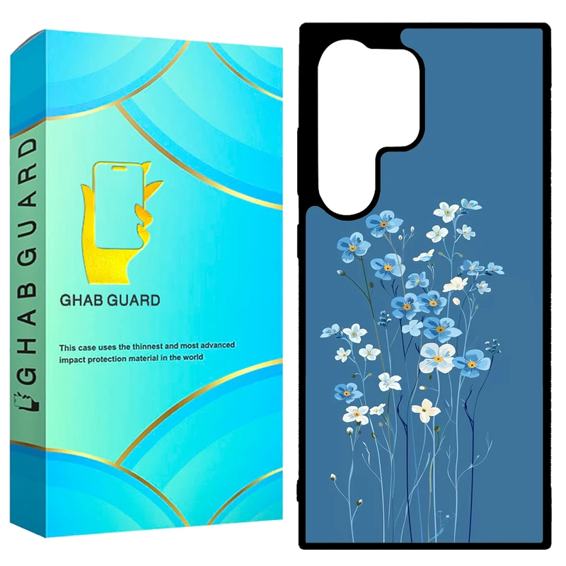 کاور قاب گارد طرح گل مدل GCHPD24U مناسب برای گوشی موبایل سامسونگ Galaxy S24 Ultra 5G