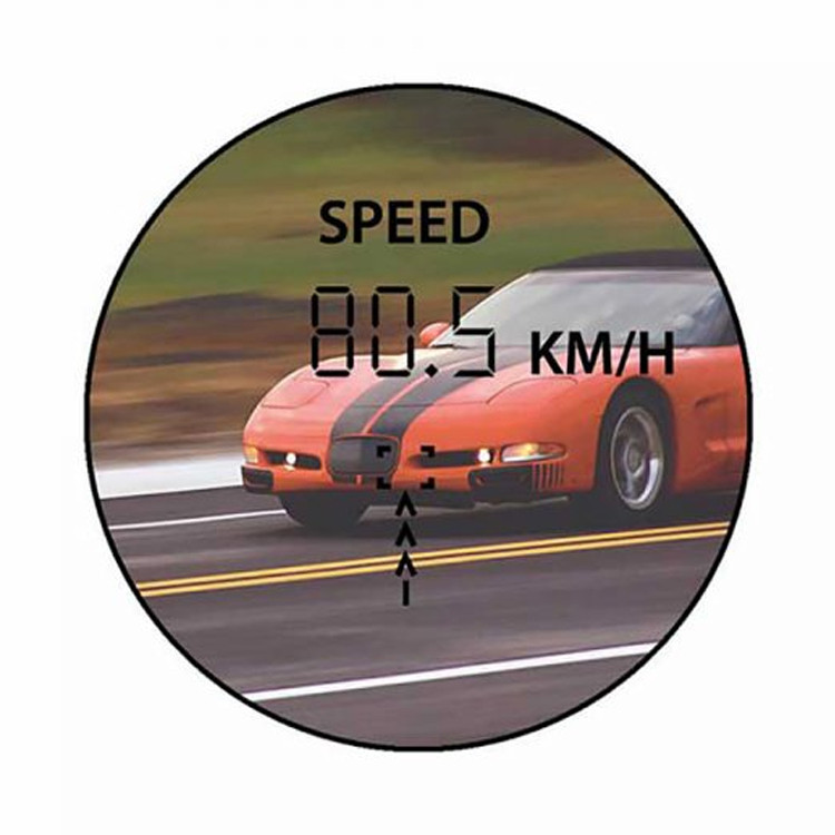 فاصله یاب لیزری برسر مدل Golf 6×25 LRF500 new