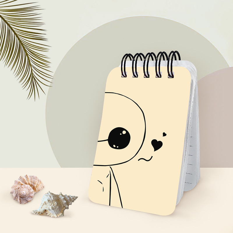 تقویم رومیزی سال  1404 پدیده نقش مدل تاینی به همراه دفترچه یادداشت