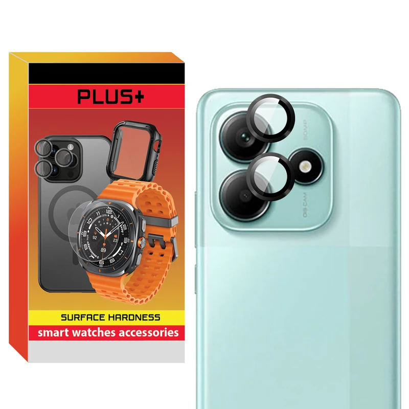 محافظ لنز دوربین پلاس مدل Ring Metal PL مناسب برای گوشی موبایل شیائومی Redmi Note 14