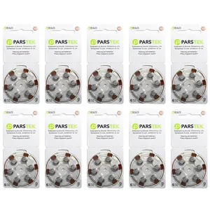 باتری سمعک پارس تک مدل  شماره 312 بسته 60 عددی