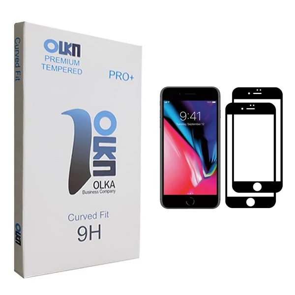 محافظ صفحه نمایش الکا مدل +PRO مناسب برای گوشی موبایل اپل iPhone 7 بسته دو عددی