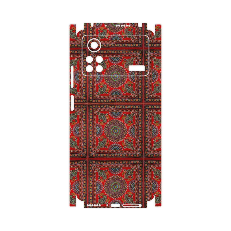 برچسب پوششی ماهوت مدل Embroidered Rug-FullSkin مناسب برای گوشی موبایل شیائومی Poco X4 Pro 5G