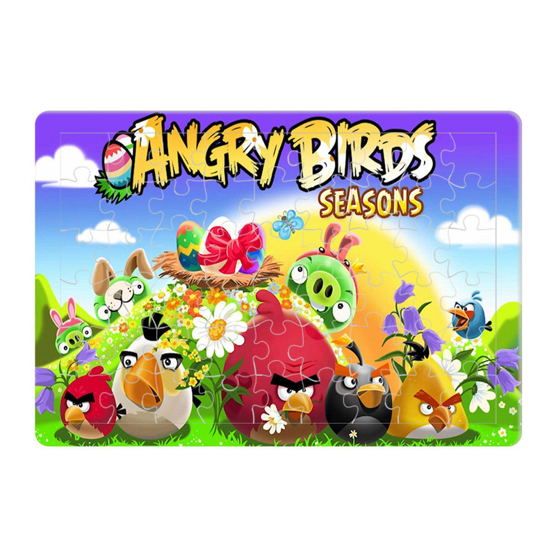 پازل 54 تکه طرح Angry Birds مدل P157