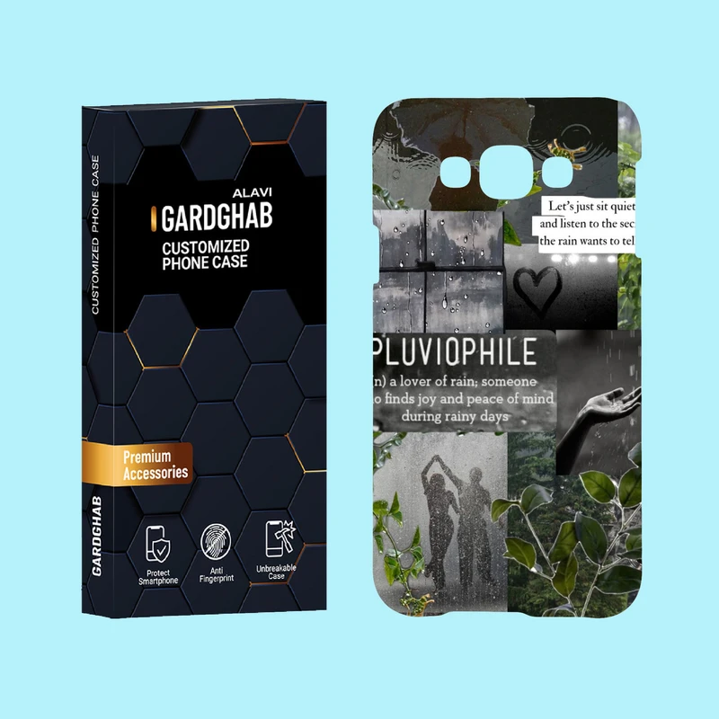 کاور گارد قاب علوی مدل هنری مناسب برای گوشی موبایل سامسونگ Galaxy E7 2015