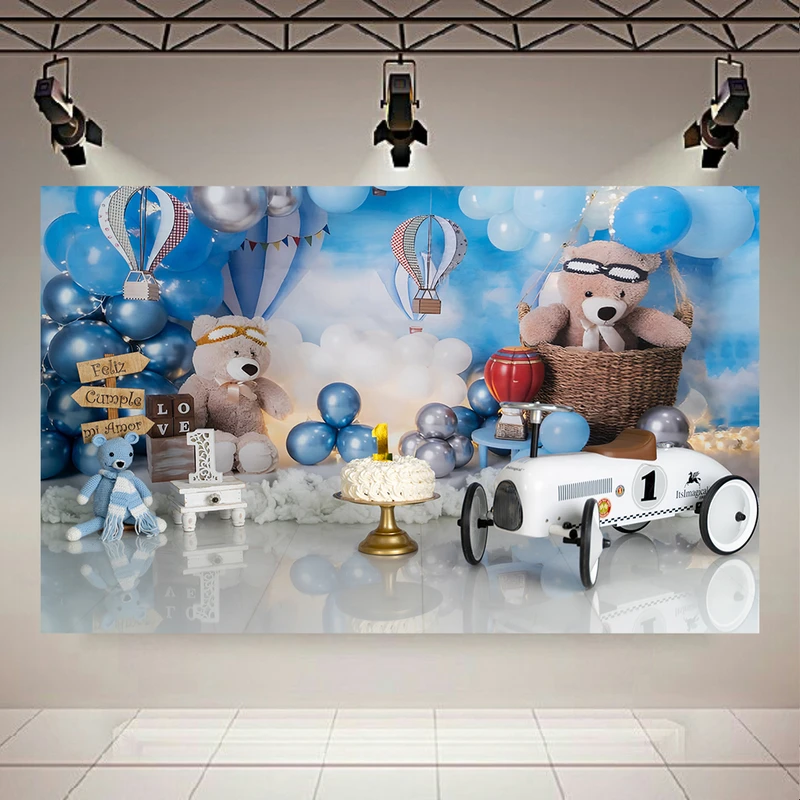 پوستر طرح پس زمینه تولد مدل کودکانه کد PD1311023