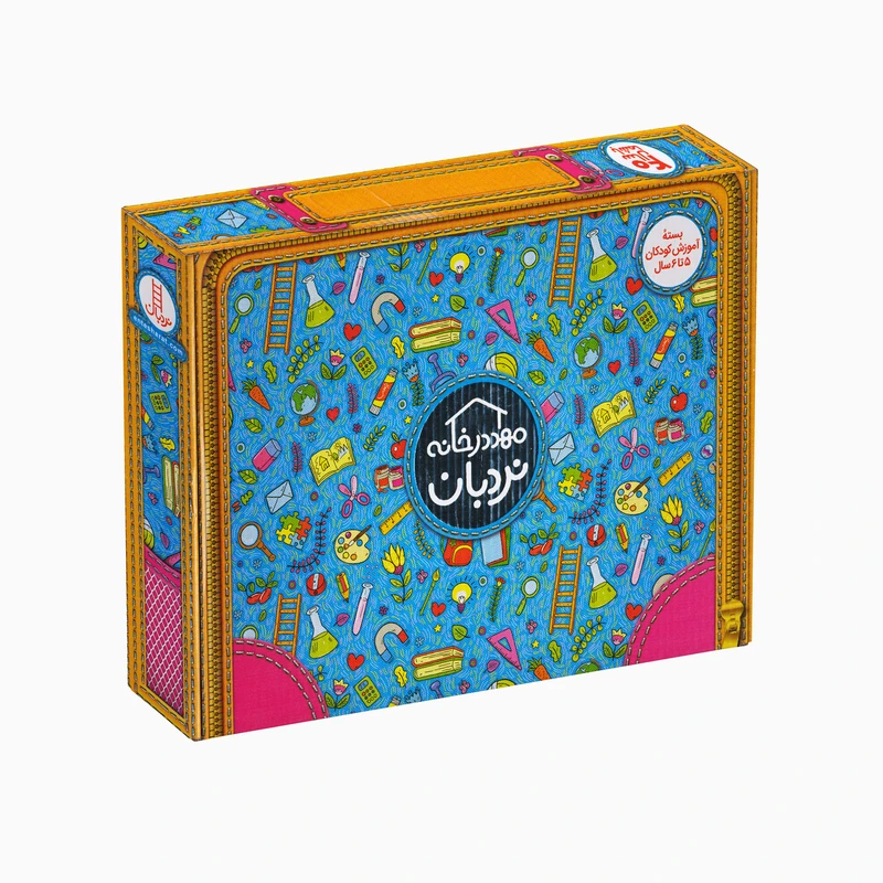 کتاب مهد در خانه 5 تا 6 سال اثر جمعی از نویسندگان انتشارات فنی ایران 5 جلدی