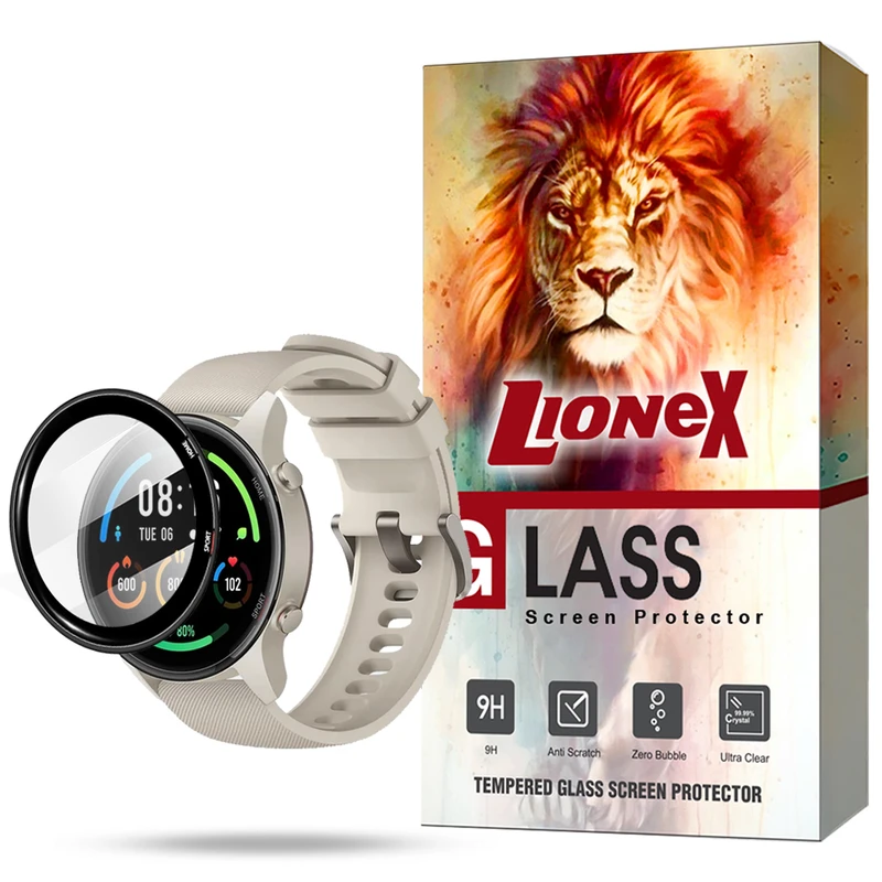 محافظ صفحه نمایش لایونکس مدل PMML20 مناسب برای ساعت هوشمند شیائومی Mi Watch Color Sport
