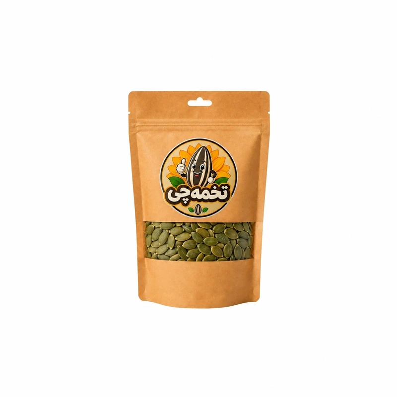 مغز تخمه کدو خام تخمه چی - 250 گرم