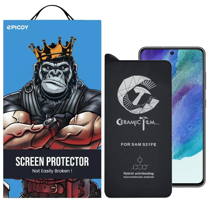 محافظ صفحه نمایش سرامیکی اپیکوی مدل CR7 مناسب برای گوشی موبایل سامسونگ Galaxy S21 FE 