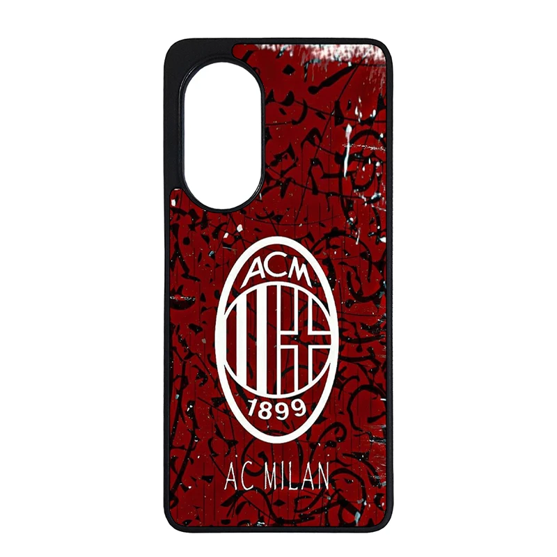 کاور طرح تیم فوتبال آث میلان مناسب برای گوشی موبایل هوآوی nova 9 se