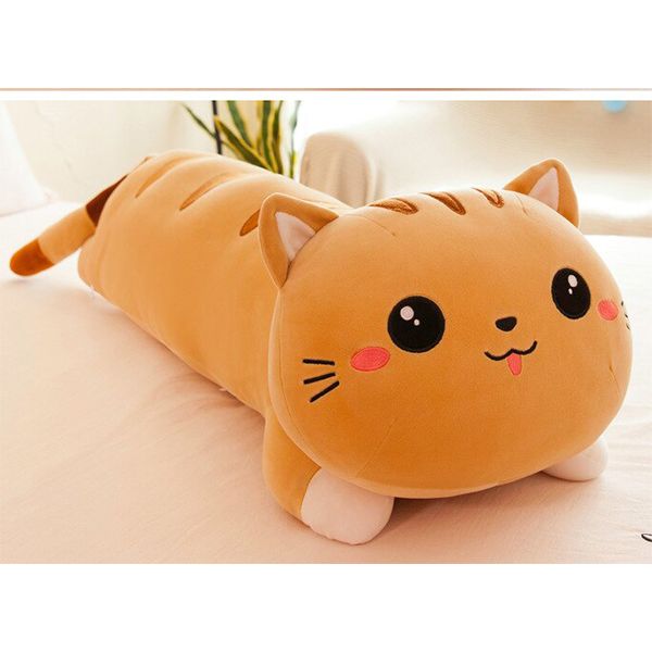 عروسک طرح گربه خوابیده طول 40 سانتی متر