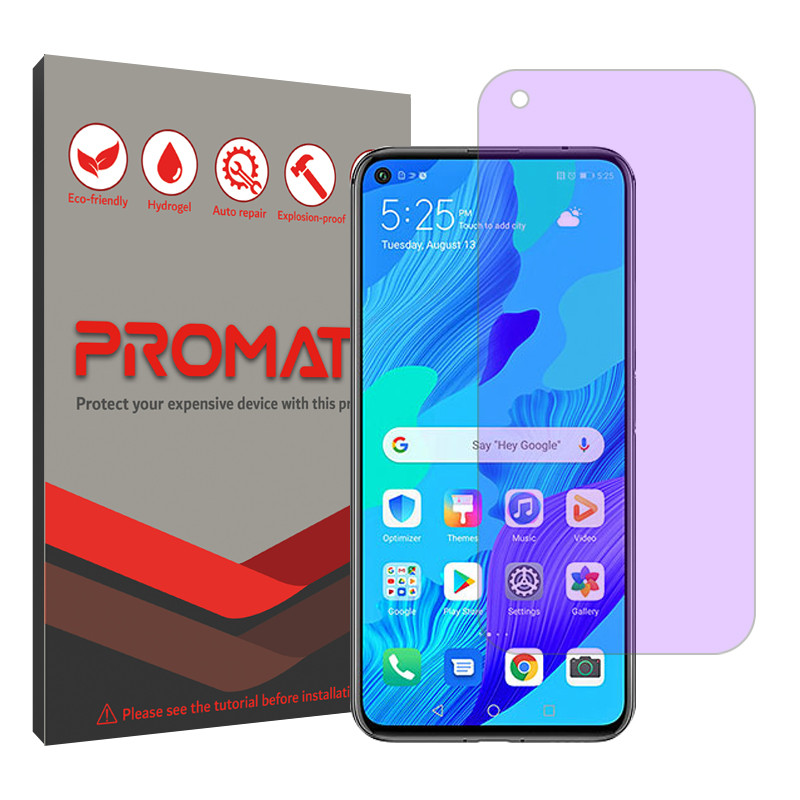 محافظ صفحه نمایش ضد اشعه بنفش پرومیت مدل Resistant مناسب برای گوشی موبایل هوآوی nova 5T