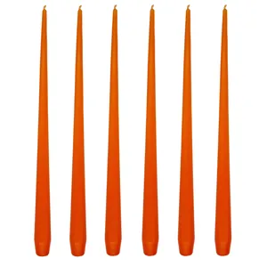 شمع لیانا مدل قلمی نو ک تیز کد H35 بسته 6 عددی