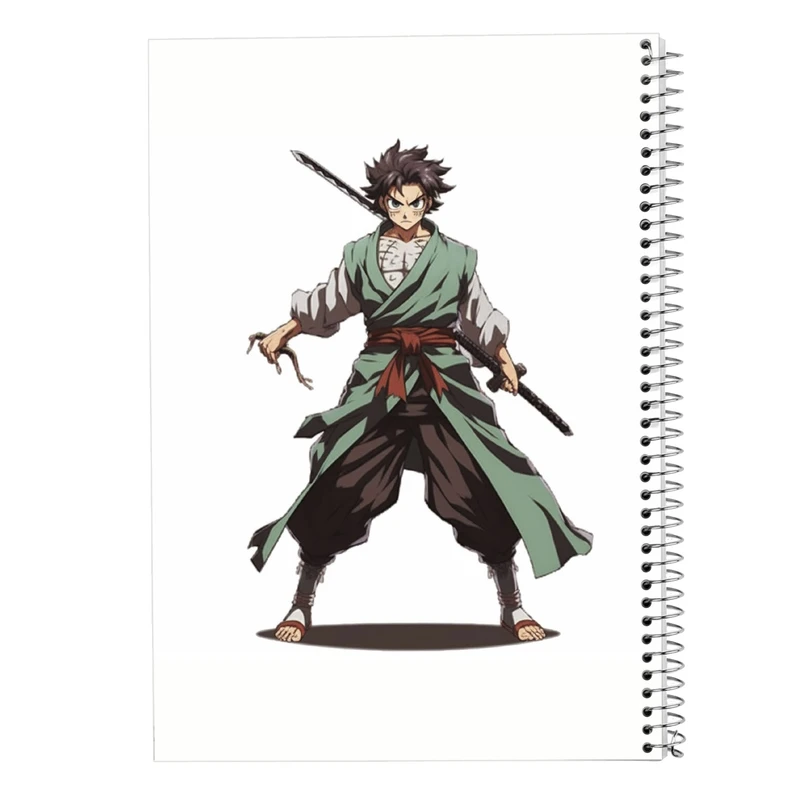 دفتر ژورنال نویسی 50 برگ مدوپد مدل نقطه ای طرح Demon Slayer کد DF10475