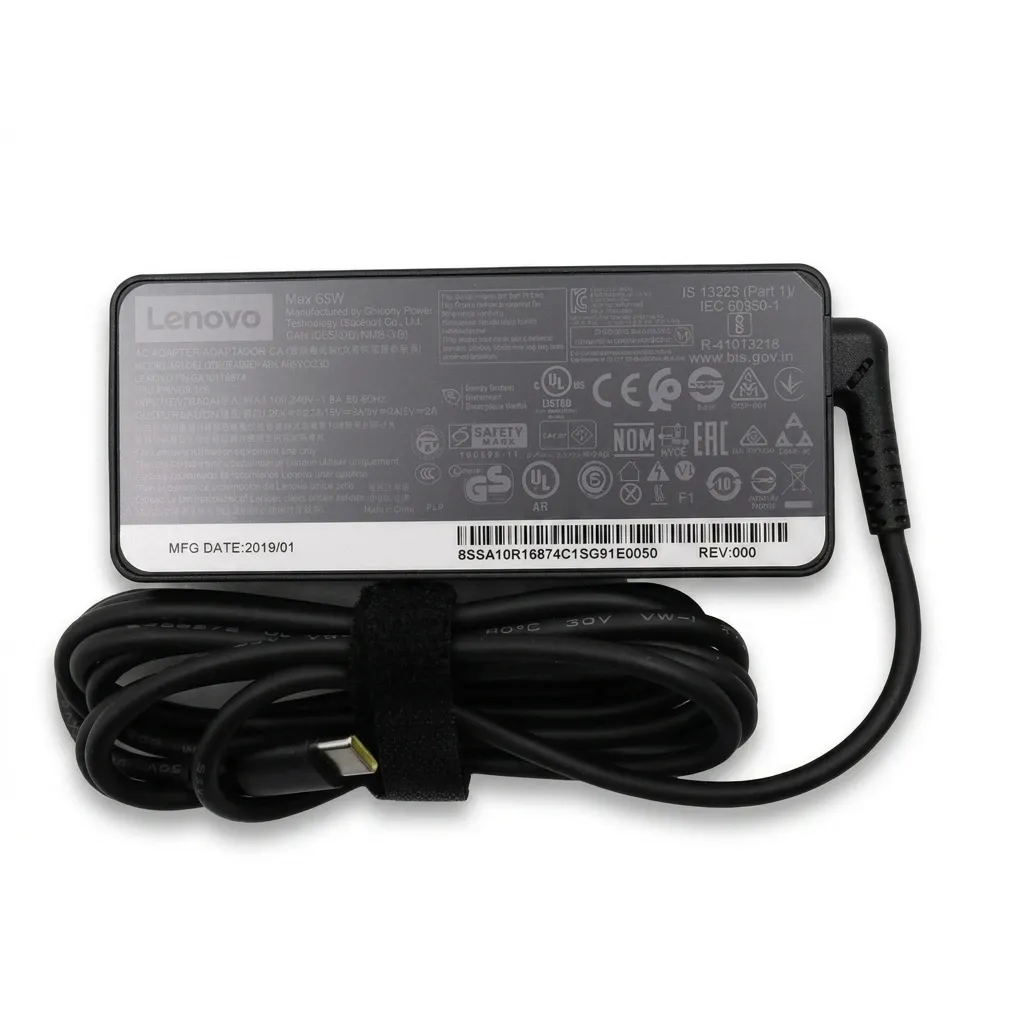 شارژر 20 ولت 3.25 آمپر لنوو مدل ADLX65YDC3D