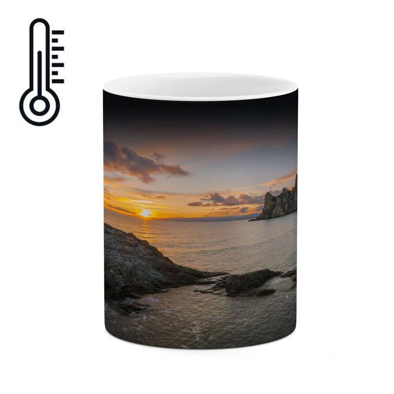 ماگ حرارتی کاکتی مدل منظره کد mgh17441