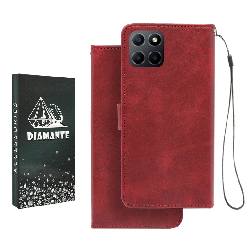 کیف کلاسوری دیامانته مدل Mortand Bk مناسب برای گوشی موبایل آنر X6 