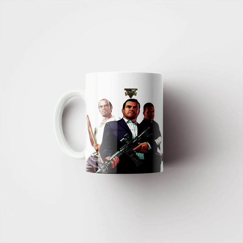 ماگ طرح بازی جی تی ای GTA V کد gtav-05