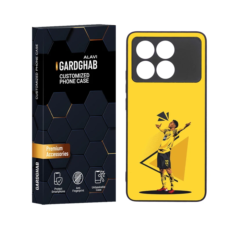 کاور گارد قاب علوی مدل دور ژله ای مناسب برای گوشی موبایل شیائومی Poco X6 Pro