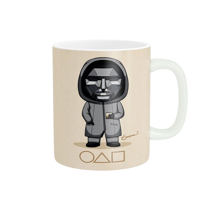 ماگ پادآفرین مدل بازی مرکب طرح اسکویید گیم کد p9236