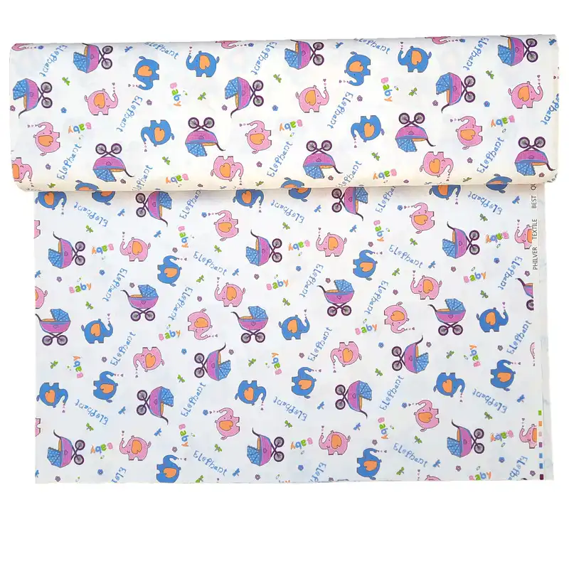 پارچه ملحفه فیلور طرح کالسکه