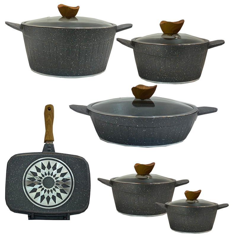 سرویس پخت و پز 12 پارچه دسینی مدل ولنتینا