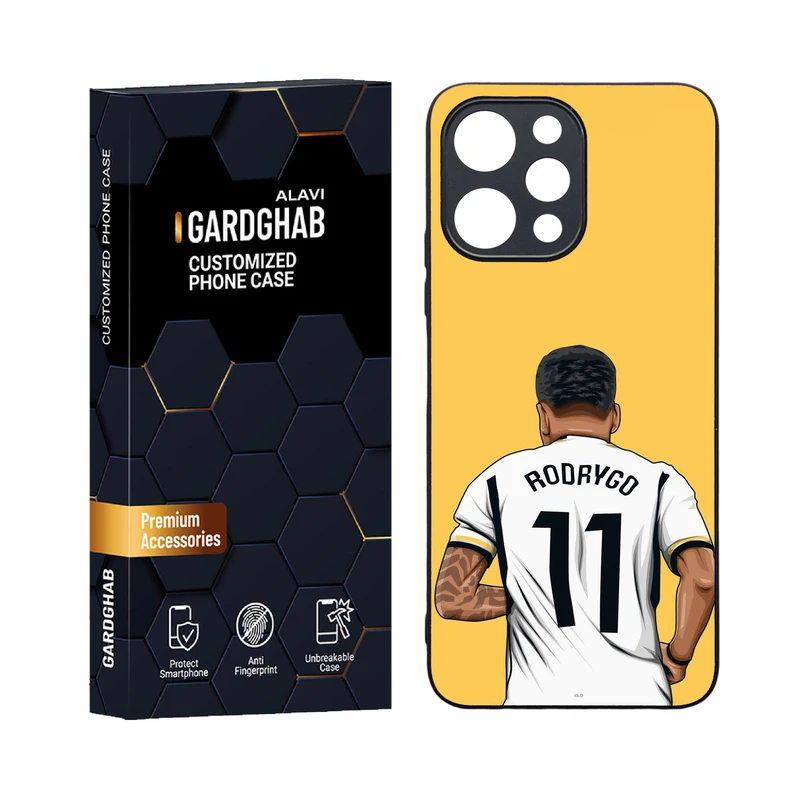 کاور گارد قاب مدل دورژله ای ورزشی مناسب برای گوشی موبایل شیائومی Redmi 12 4G / 12 5G