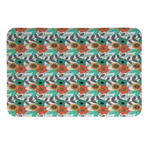 پادری طرح گل کد 9407 سایز 50x80 سانتی متر