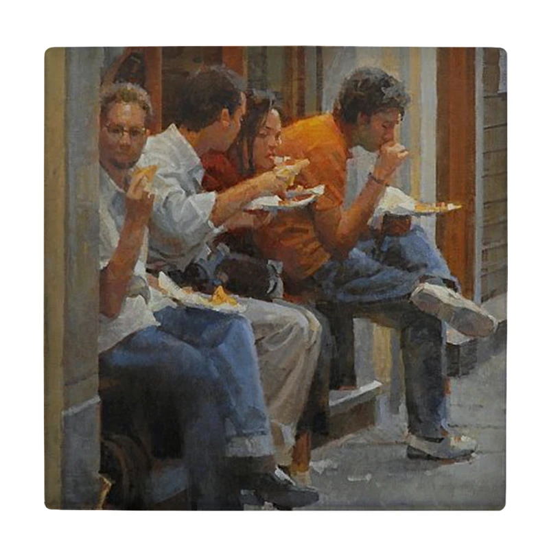 زیر لیوانی طرح نقاشی روزمرگی شهری کد    3415492_1065