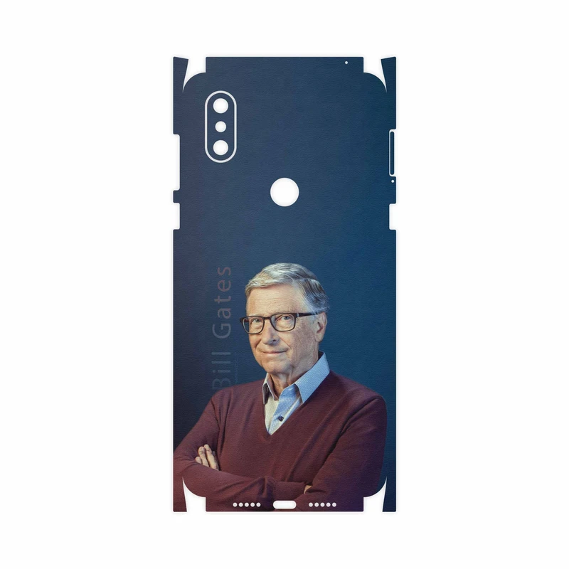 برچسب پوششی ماهوت مدل Bill Gates-FullSkin مناسب برای گوشی موبایل شیائومی Mi Mix 3