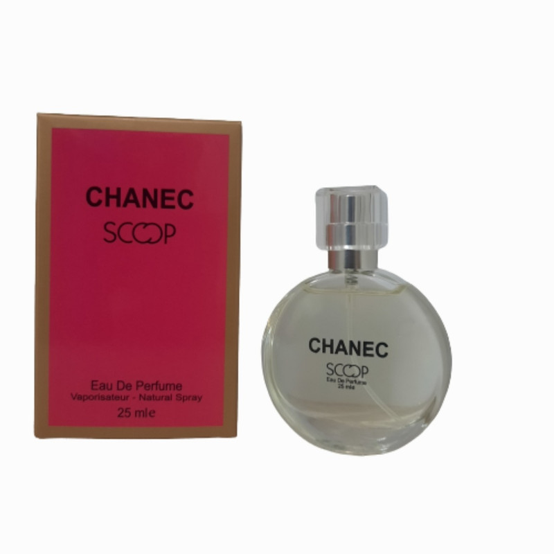 عطر جيبي زنانه اسکوپ مدل chanec حجم 25 میلی لیتر عطر جيبي زنانه اسکوپ مدل chanec حجم 25 میلی لیتر