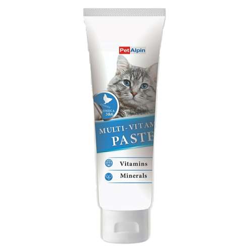 خمیر مالت گربه پتالپین مدل multi_vitamin وزن 110 گرم