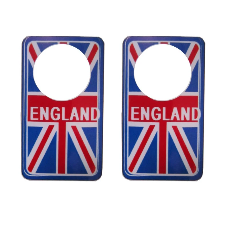 برچسب دور قفل درب خودرو طرح انگلیس کد k0404 مجموعه دو عددی