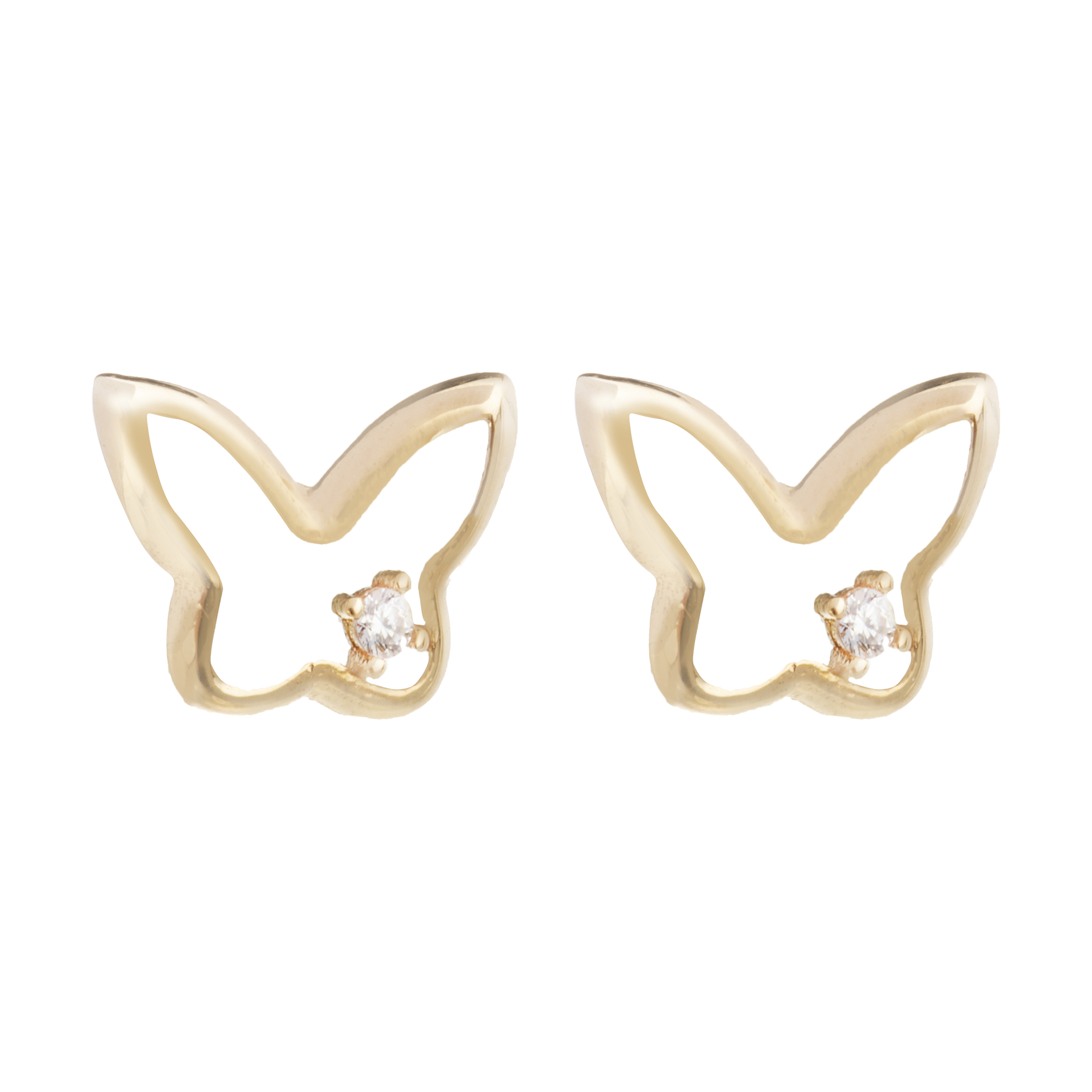 گوشواره طلا 18 عیار زنانه گالری روبی مدل 21096136