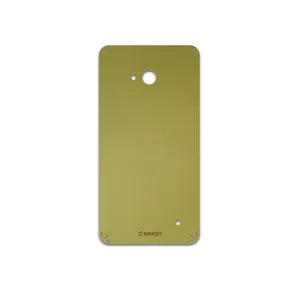 MAHOOT Matte-Gold Cover Sticker for Microsoft Lumia 640
