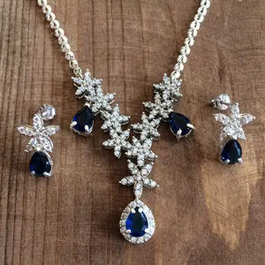 نیم ست نقره زنانه  کد 2058