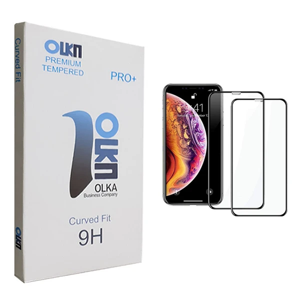 محافظ صفحه نمایش الکا مدل +PRO مناسب برای گوشی موبایل اپل iPhone X/XS بسته 2 عددی
