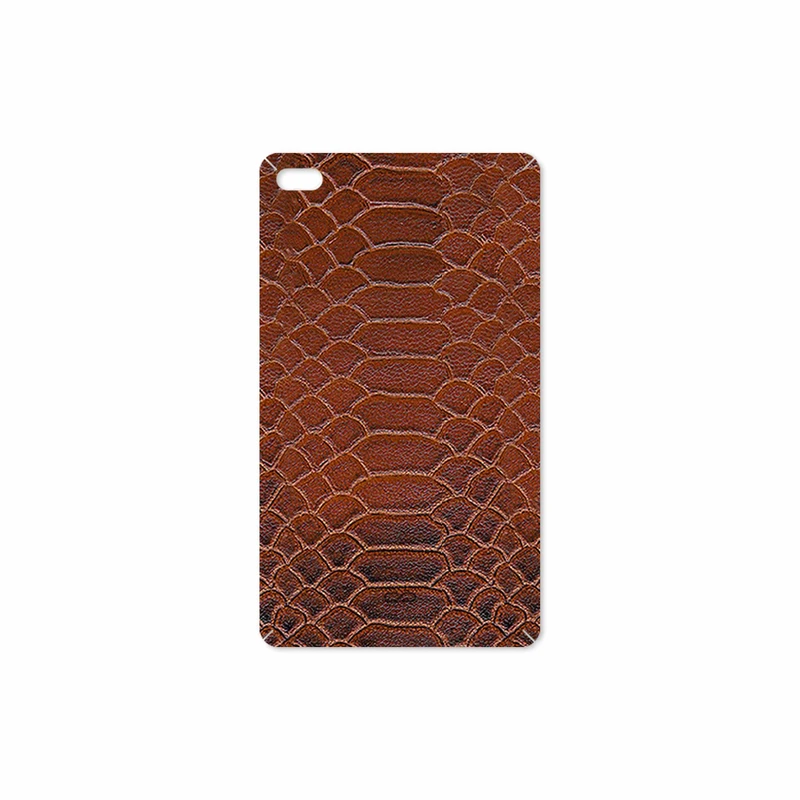 برچسب پوششی ماهوت مدل Brown-Snake-Leather مناسب برای تبلت لنوو E7