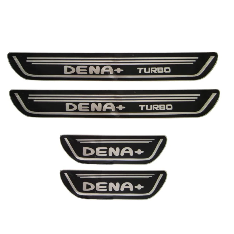 برچسب پا رکابی خودرو کد K6565 مناسب برای دنا پلاس مجموعه 4 عددی