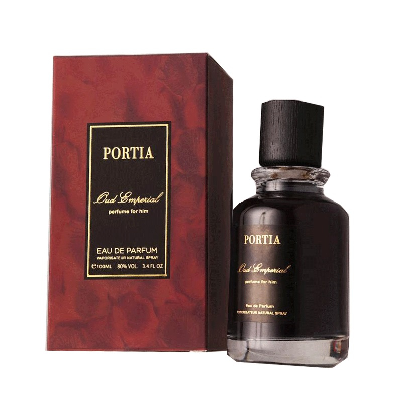 ادو پرفیوم مردانه مدل پورتیا مدل Oud Emperia حجم 100 میلی لیتر