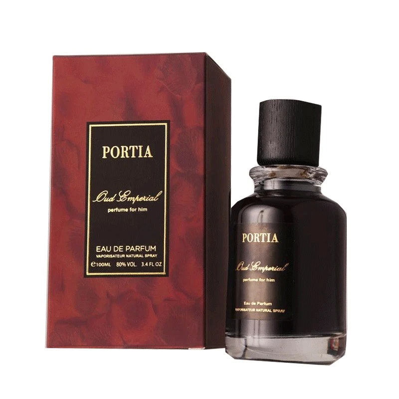 ادو پرفیوم مردانه مدل پورتیا مدل Oud Emperia حجم 100 میلی لیتر
