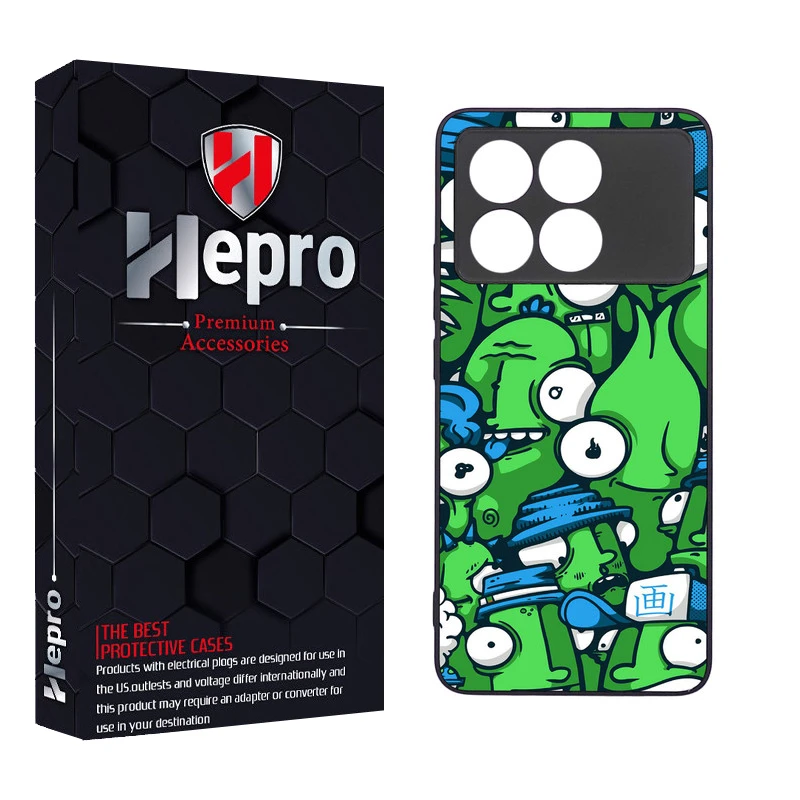 کاور هپرو طرح فانتزی مدل TPU مناسب برای گوشی موبایل شیائومی Poco X6 Pro 