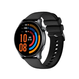 Glorimi GC Round 46mm Smart Watch With Silicon Band