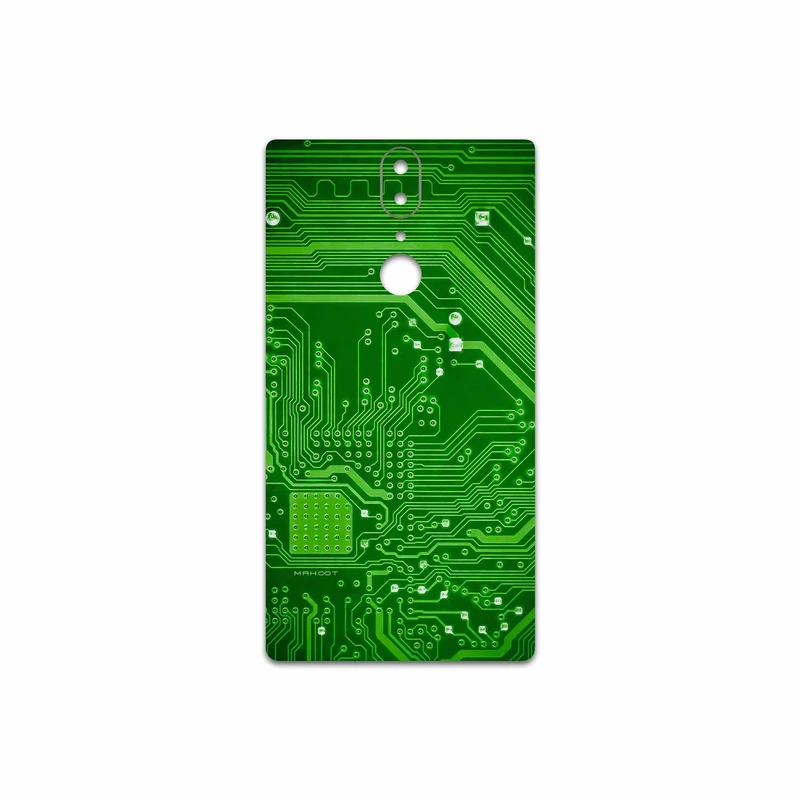 برچسب پوششی ماهوت مدل Green Printed Circuit Board مناسب برای گوشی موبایل یومی Crystal