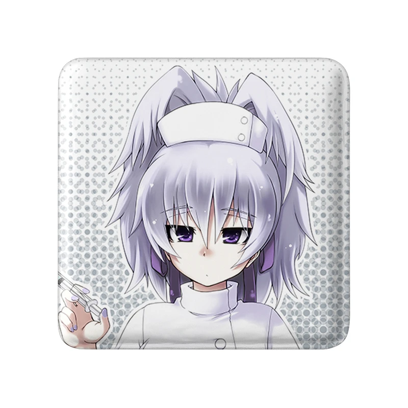 مگنت خندالو طرح یین انیمه تاریک تر از سیاهی Darker Than Black  مدل مربعی کد 22563