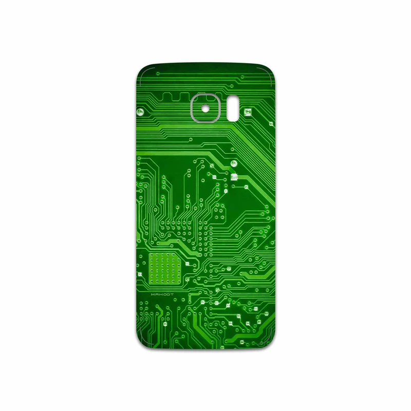 برچسب پوششی ماهوت مدل Green Printed Circuit Board مناسب برای گوشی موبایل سامسونگ Galaxy S7 Edge